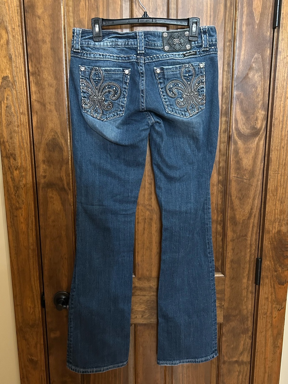 Miss Me Easy Boot Cut JE514SESX Size 29 Actual Inseam 34 (Tag 35) Long  (E-49)